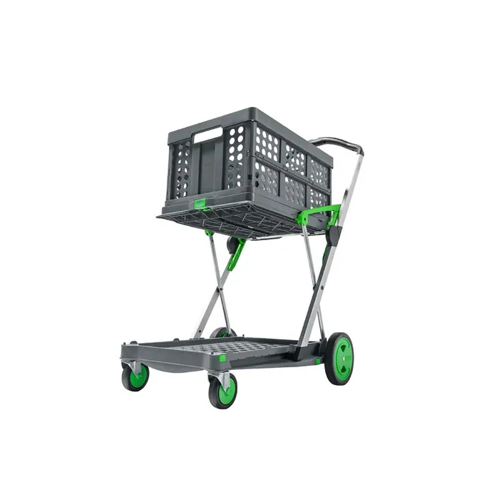 Carrello Di Trasporto Pieghevole Cogex - Piano 730x480 Mm, Portata 150 Kg - Foto 10