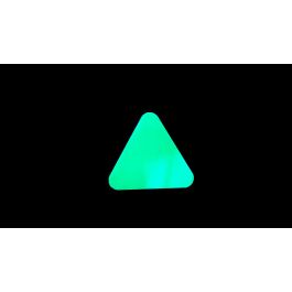 Triangolo (10 pezzi) - Nastro Fosforescente