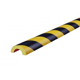 Paraurti per tubi Knuffi, tipo R30 - giallo/nero - 5 metro