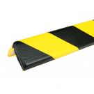 Paraurti PRS per angoli, modello 8 - giallo/nero - 1 metro