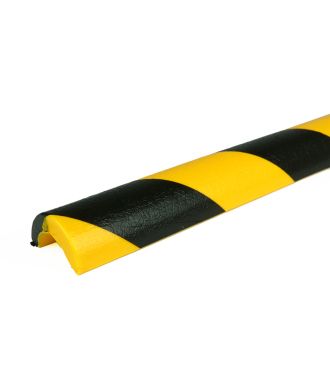 Paraurti PRS per angoli, modello 5 - giallo/nero - 1 metro