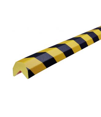 Paraurti per angoli Knuffi, tipo AA - giallo/nero - 5 metro